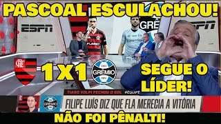 PASCOAL LARGOU O AÇO NA ARBITRAGEM! FLAMENGO FOI PREJUDICADO NÃO FOI PÊNALTI!