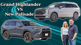 All-New Hyundai Palisade VS Toyota Grand Highlander-Comparison