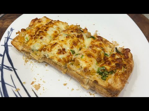 Dominos Style Cheese Garlic Bread sirf 5 minute me #recipe