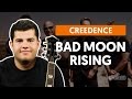 Videoaula Bad Moon Rising (guitarra)