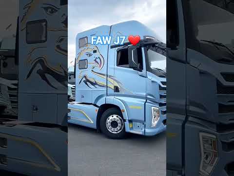 FAW J7 ĐẦU KÉO 560HP ❤️ #faw #trucks #hevydriver #xetainhapkhau #car #truck #car #daukeo #daukeofaw