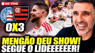 PÓS-JOGO BAHIA 0 X 3 FLAMENGO AO VIVO! COLETIVA DE LEONARDO JARDIM! DEBATE, ANÁLISE TÁTICA!!