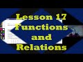 Exploring Functions and Relations in Algebra