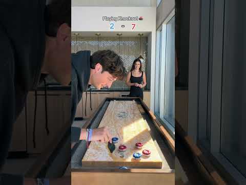 Shuffle board knockout