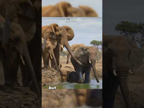 ? How to Save the Baby⁉️?  #elephant  #baby  #save