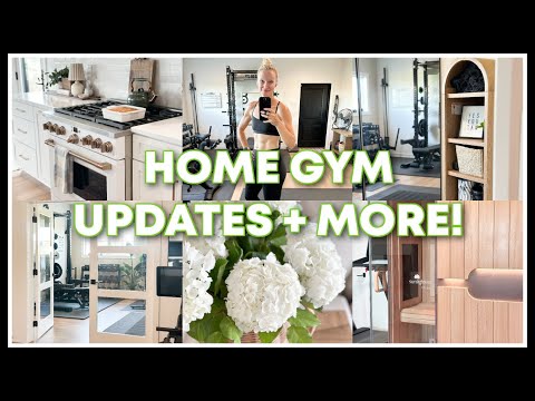 HOME GYM MAKEOVER UPDATES 2025 + MORE VLOG!