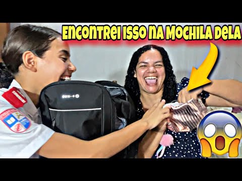 🤢MATERIAL ESCOLAR NO MEIO DO ANO|ENCONTREI ISSO DENTRO DA MOCHILA DELA