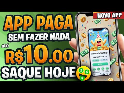 APP para GANHAR DINHEIRO no PIX 👉Pagando na Hora até R$10✅ Jogo Pagando no Pix e PagBank