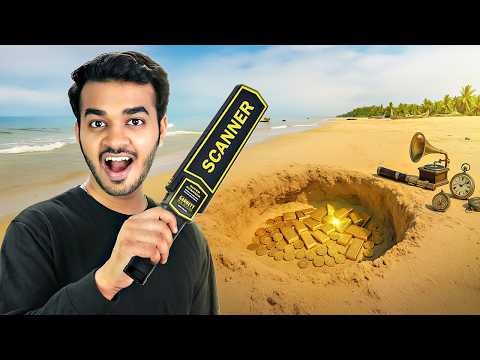 I Scanned a Beach to Find Gold!