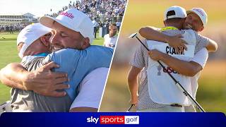 Wyndham Clark wins U.S. Open and gets surprised by dad in celebrations 🥹