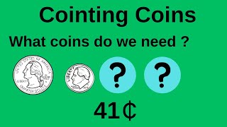 Cointing Coins Practice Problems - Quarters -Dimes-Nickels-Pennies