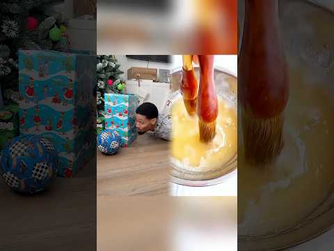 When You Get Caught Opening Gifts Early #shorts