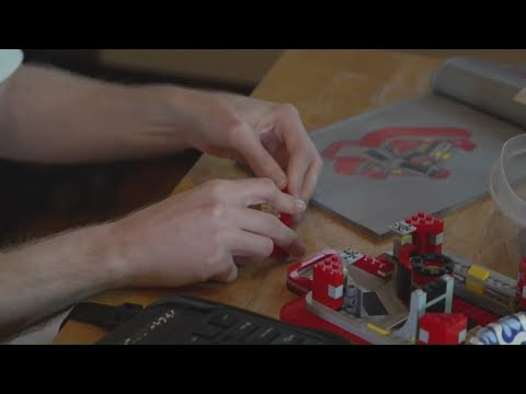 YouTube video thumbnail: Non-Profit Helps Blind People Build Lego Sets