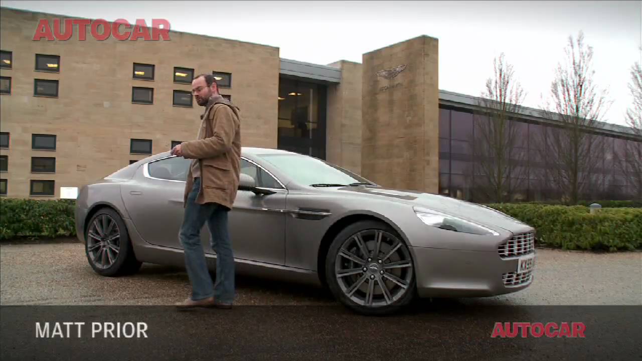 Aston Martin Rapide driven
