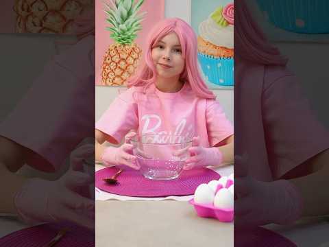 Alice like Barbie girl and her decorate for Easter egg #shorts #barbie #easter #kidssmiletv