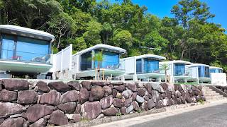 Staying at Spaceship-style Container Hotel in Japan 🏨