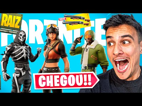 FINALMENTE CHEGOU FORTNITE OG / RAIZ !