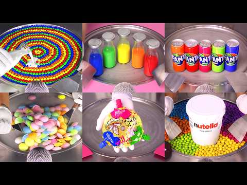 Candy Ice Cream Rolls Compilation - Colorful Satisfying ASMR Food