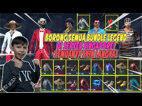 AKUN RASYAH PINDAH DI SERVER SINGAPORE?! LANGSUNG BORONG SEMUA ITEM LEGEND!