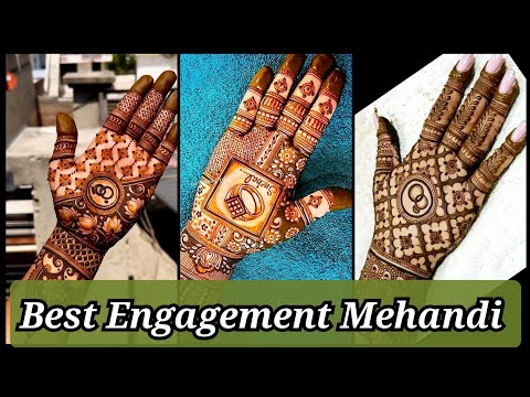 Engagement Mehandi /henna designs | latest mehndi design 2024