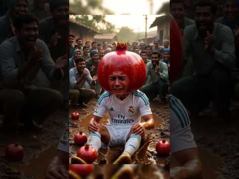 Ronaldo Turns Into a Pomegranate?! 😳 | Real Madrid vs Barcelona Funny Story