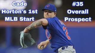 Cade Horton’s 1st MLB Start!! Every Pitch