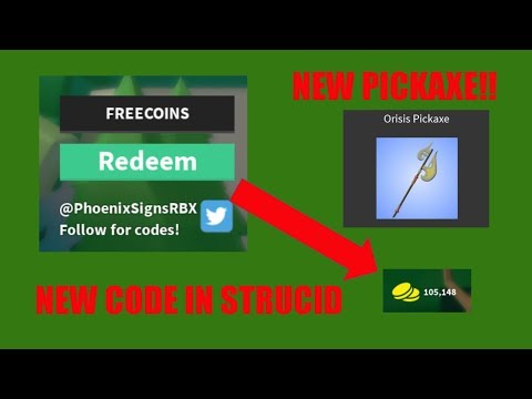 Pickaxe Code Strucid 07 2021 - how to get a free skin in strucid roblox