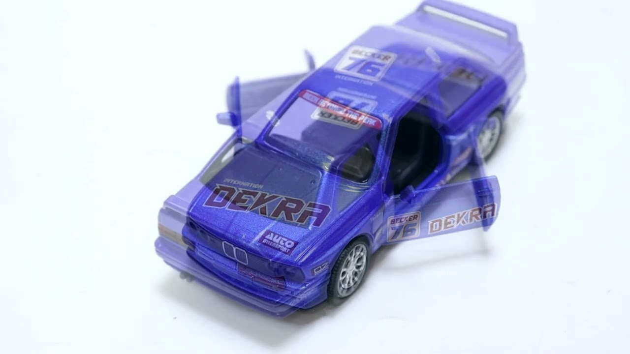 Автомобиль Dekra kings toy инерционный световые звуковые эффекты металлический синий 1:36 - видео