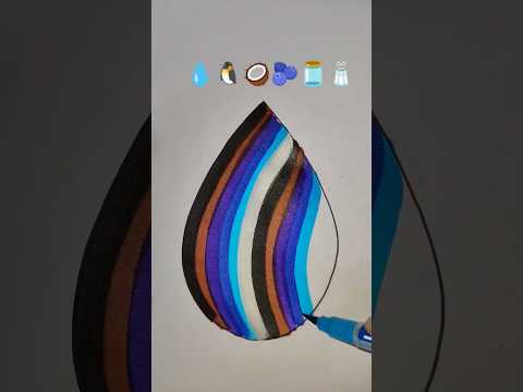 Satisfying creative art ๐ง๐ง๐ฅฅ๐ซ๐ซ๐ง#satisfyling #creativeartemoji #trending #viralvideo #art #viral