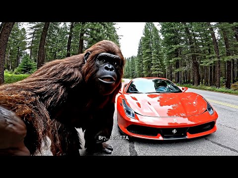 BIGFOOT STOLE AND CRASHED A FERRARI!