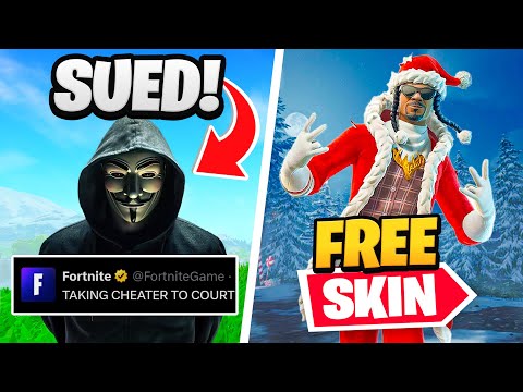 Fortnite Sues Cheater | Winterfest Looks INSANE