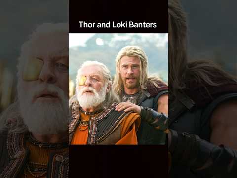 Thor and Loki Banters โ ๏ธ #shorts