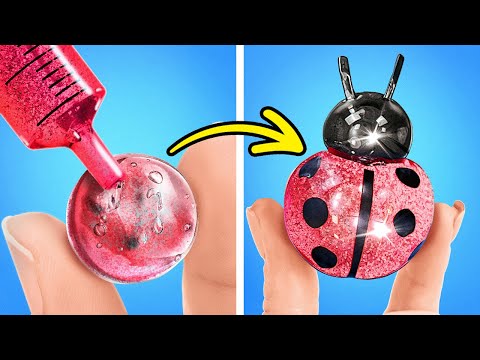 Awesome Fidget Toys 🐞🤩 Satisfying Crafts & DIYs You Can Make at Home