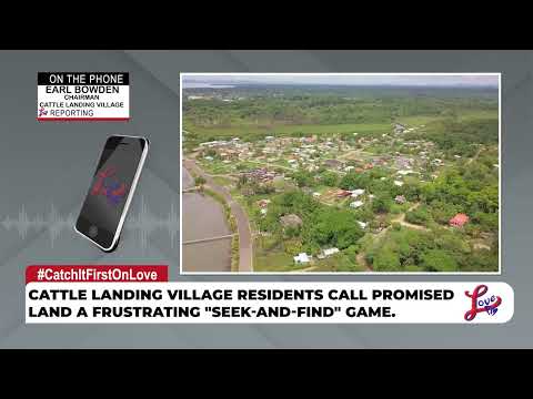 YouTube video thumbnail: Cattle Landing Lot Recipients Struggle to Locate Assigned Parcels