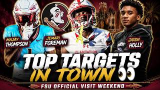 FSU Official Visit Weekend 👀 | Top Targets Arrive in Tallahassee