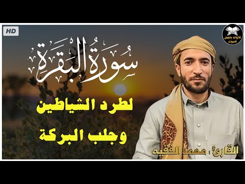 سورة البقرة لحفظ وتحصين المنزل وجلب البركة | بصوت الشيخ محمد الفقيه - جودة عالية