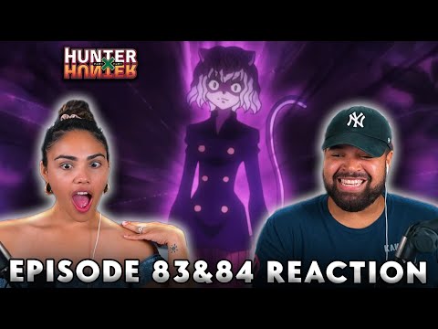 NEFERPITOU THE ROYAL GUARD IS HERE! Hunter x Hunter Episode 83 and 84 Reaction