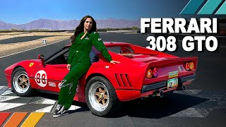 FERRARI 308 GTO: Manhandling a 288 GTO-Converted Ferrari 308 Racecar at Radford | EP43