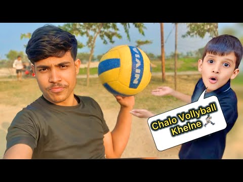 Chalo Vollyball Khelne || New Vlogs Video 🥰 @souravjvlogs New Vlogs Video 😍