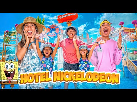 24 HORAS EN EL FAMOSO HOTEL DE NICKELODEON EN MEXICO 🇲🇽