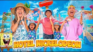24 HORAS EN EL FAMOSO HOTEL DE NICKELODEON EN MEXICO 🇲🇽