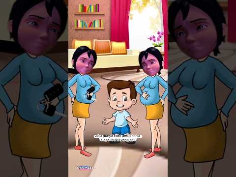 zombie nyamar jadi ibu #upinmaze #animasi #shortsvideo