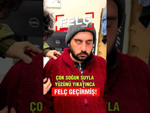 Soğuk Suyla Yüzünü Yıkayınca Felç Olmuş! Aman Dikkat!