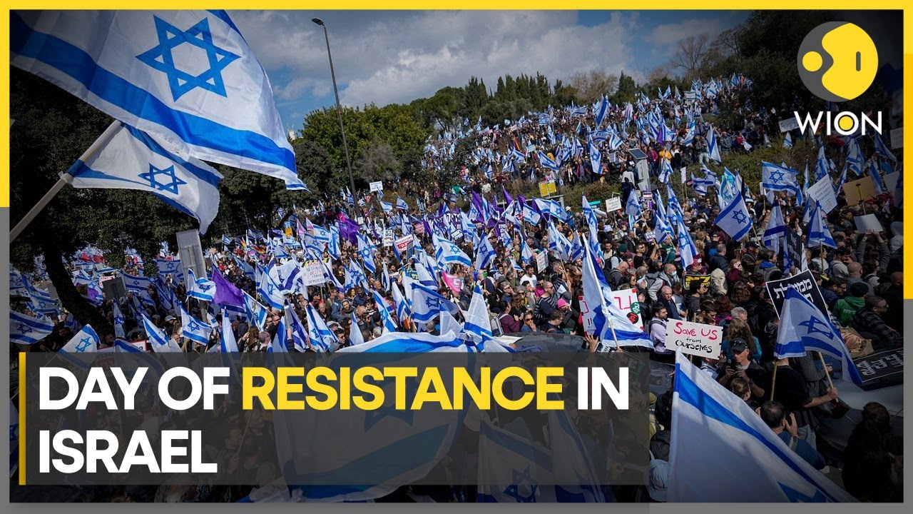 Thousands take to the streets across Israel