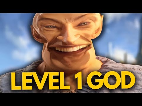 Becoming A God At Level 1 In Oblivion Remastered