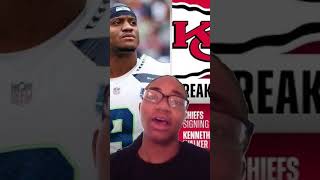Kenneth Walker to the Chiefs #sportstalk #fyp #chiefskingdom #kennethwalker #seahawks