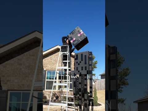 Should I have left it up? #minecraft #minecraftmovie #easydiy #minecraftbuilds