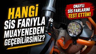 Motosiklette Hangi Sis Farları Muayeneden Geçiyor? | CE mi?  E Onayı mı? | Hayat Motorla Güzel 
