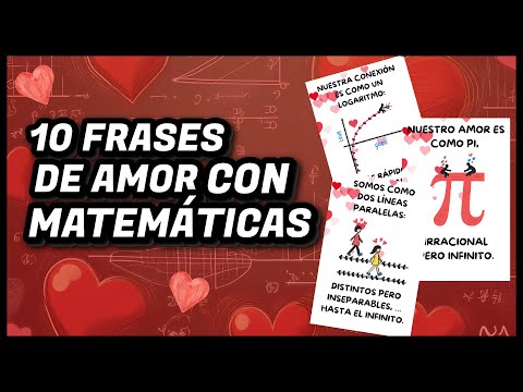 10 Frases de Amor con Matemáticas