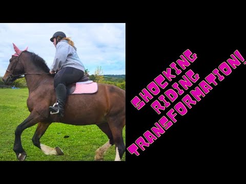 Shocking Riding Transformation With Her New Horse!